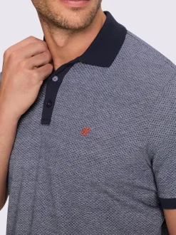 T-shirt à manches courtes motif jacquard