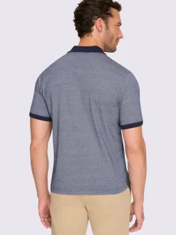 T-shirt à manches courtes motif jacquard