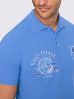 T-shirt à manches courtes motif marin