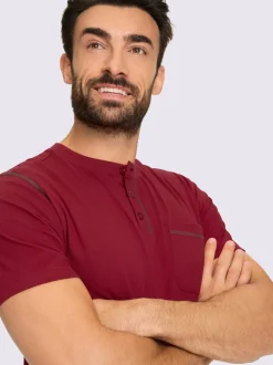 T-shirt à manches courtes poche poitrine