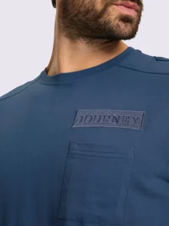 T-shirt à manches courtes poche poitrine