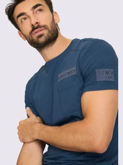 T-shirt à manches courtes poche poitrine