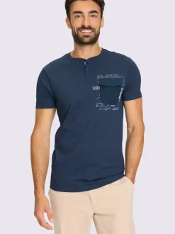 T-shirt à manches courtes poche poitrine