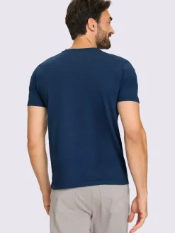 T-shirt à manches courtes poche poitrine imprimée