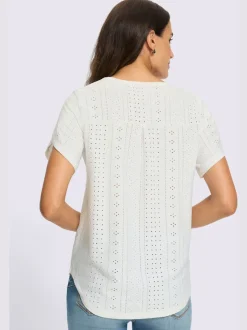 T-shirt à manches courtes polyester recyclé