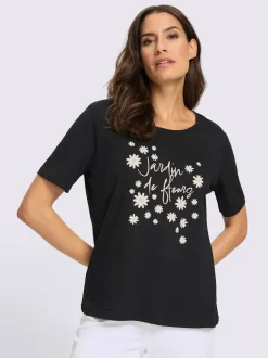 T-shirt à manches courtes produit certifié ocs