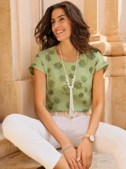 T-shirt à manches courtes pur coton
