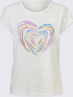 T-shirt à manches courtes pur coton