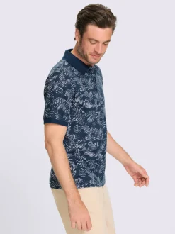 T-shirt à manches courtes qualité piqué à imprimé