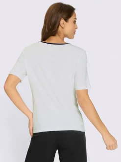 T-shirt à manches courtes viscose douce et fluide