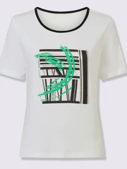 T-shirt à manches courtes viscose douce et fluide