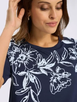 T-shirt à manches courtes 95% viscose (ecovero)