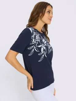 T-shirt à manches courtes 95% viscose (ecovero)