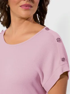 T-shirt à manches courtes 95% viscose (ecovero)