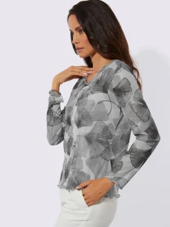 T-shirt à manches longues avec viscose (ecovero)
