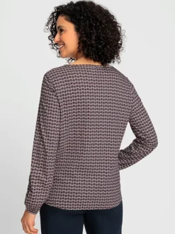 T-shirt à manches longues produit certifié ocs