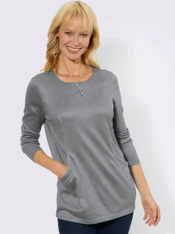 T-shirt à manches longues qualité jersey indéformable