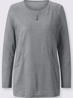 T-shirt à manches longues qualité jersey indéformable