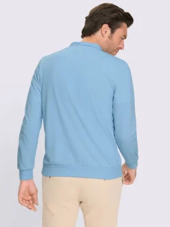 T-shirt à manches longues qualité jersey molletonnée