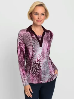 T-shirt à manches longues viscose