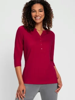 T-shirt à manches 3/4 qualité coton