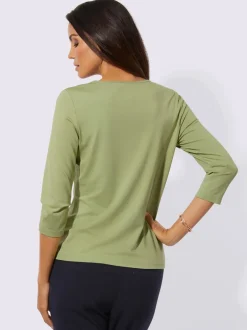 T-shirt à manches 3/4 viscose