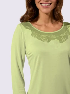 T-shirt à manches 3/4 viscose douce et fluide
