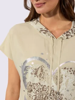 T-shirt pure viscose