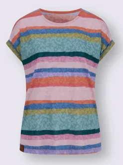 T-shirt rayé 50% coton