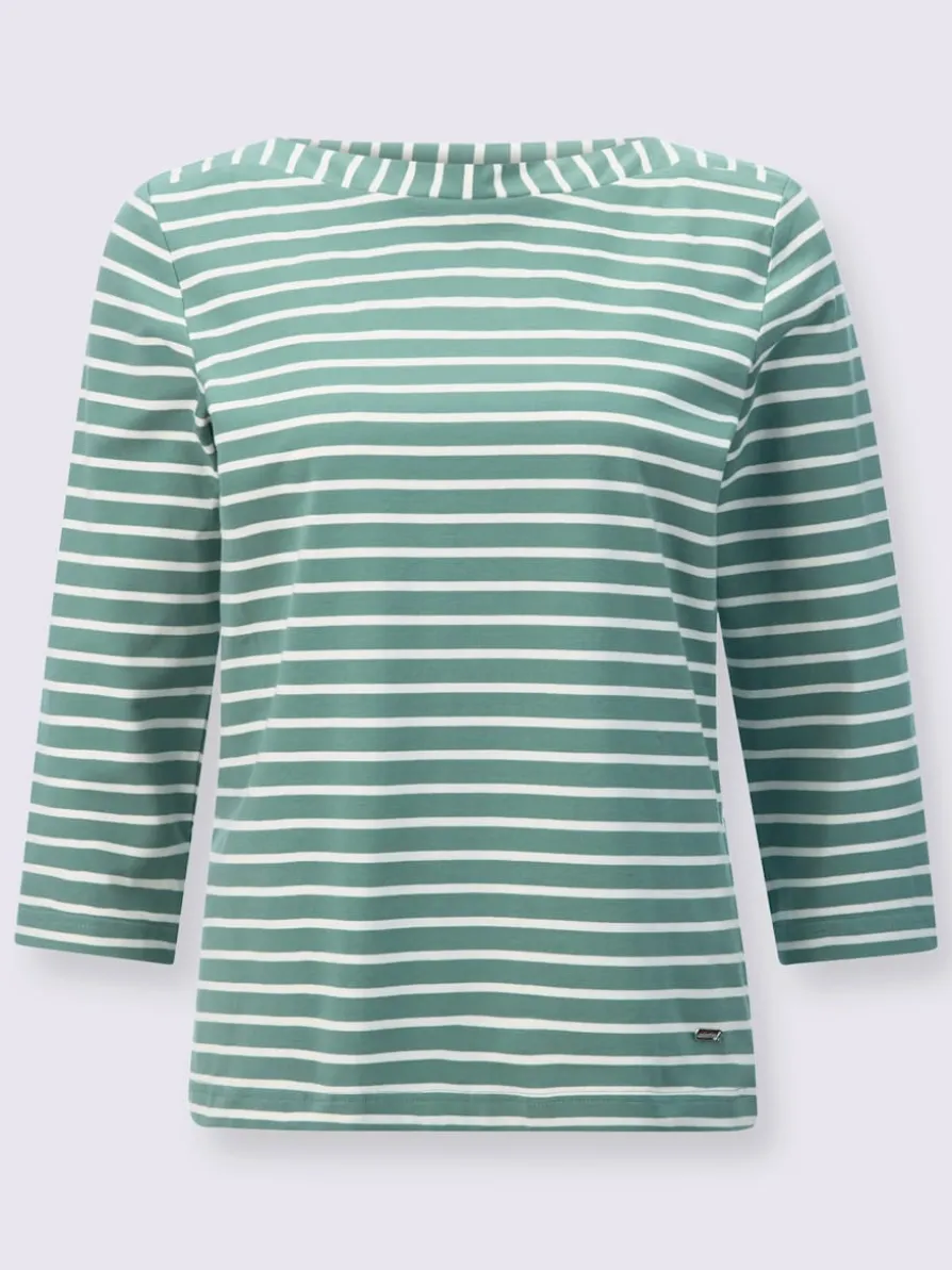 T-shirt rayé 95% coton