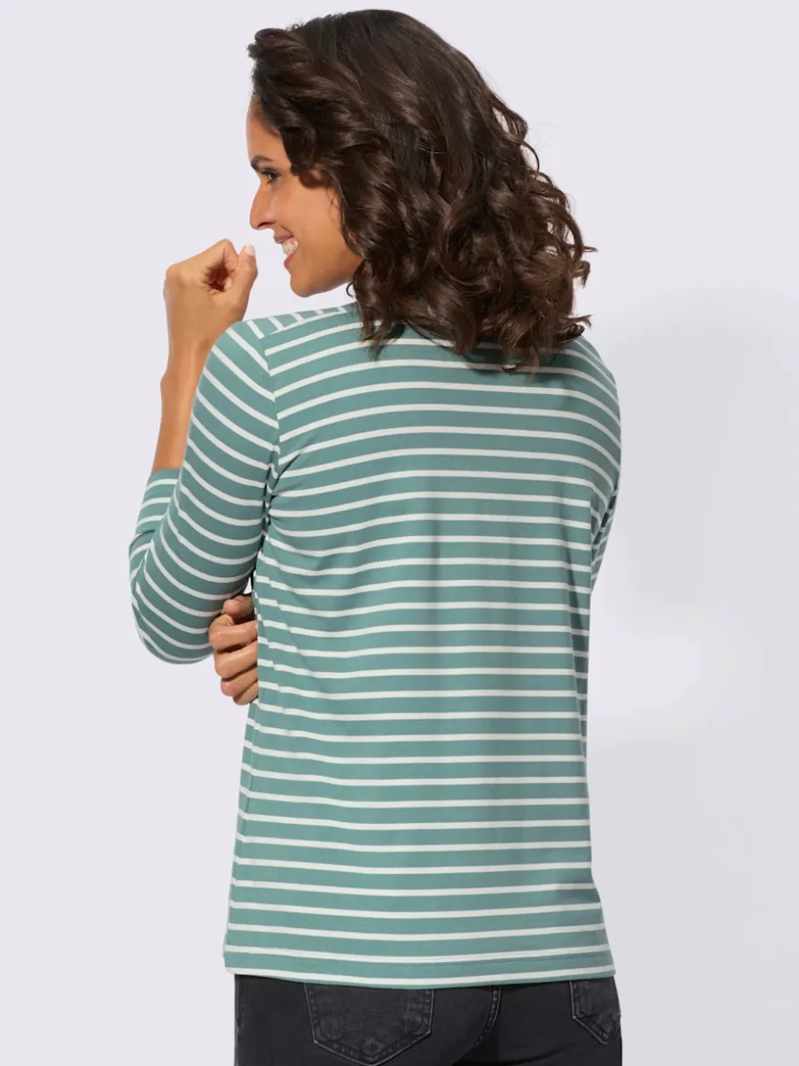 T-shirt rayé 95% coton
