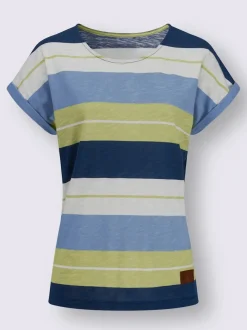T-shirt rayé pur coton