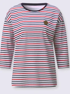 T-shirt rayé pur coton