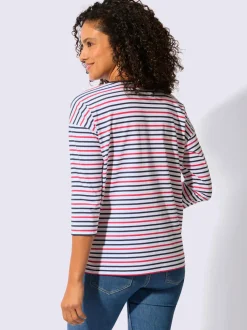 T-shirt rayé pur coton
