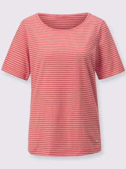 T-shirt rayé pur coton