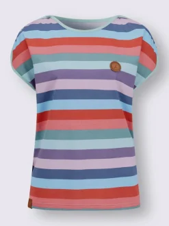 T-shirt rayé pur coton