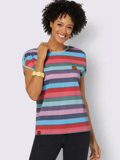 T-shirt rayé pur coton