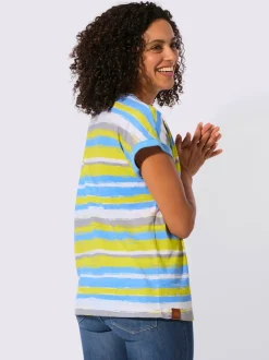 T-shirt rayé pur coton