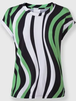 T-shirt à rayures avec viscose (ecovero)