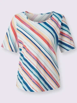 T-shirt à rayures 50% coton