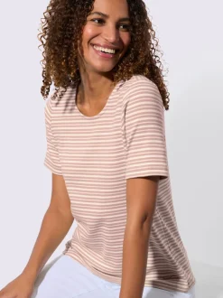 T-shirt à rayures qualité coton