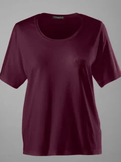 T shirt sport encolure ronde et manches courtes coton