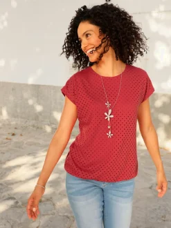 T-shirt viscose douce et fluide
