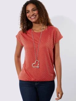 T-shirt viscose douce et fluide