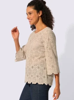 Tunique en dentelle 80% coton