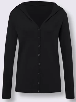 Veste à capuche en tricot capuche tendance