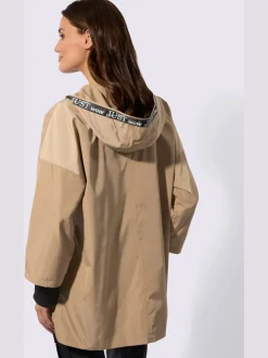 Veste à capuche ruban gros grain avec inscription