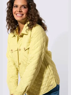 Veste chemisier piquage en losanges