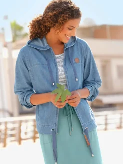 Veste chemisier pur coton