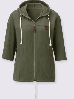 Veste chemisier pur coton